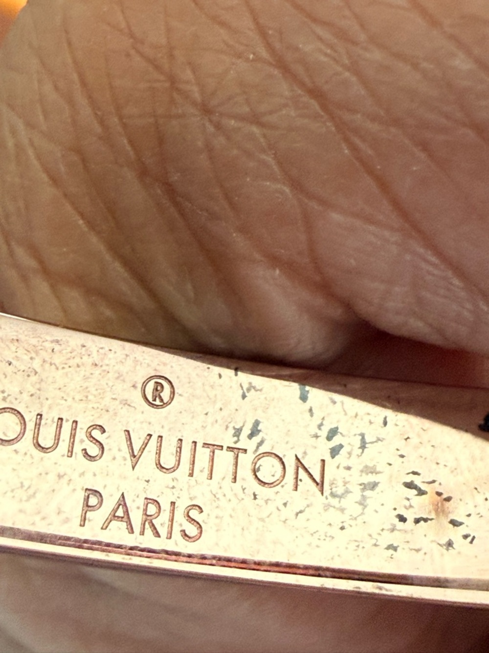 Louis Vuitton Nanogram Cuff Bracelet M - Picture 11 of 13